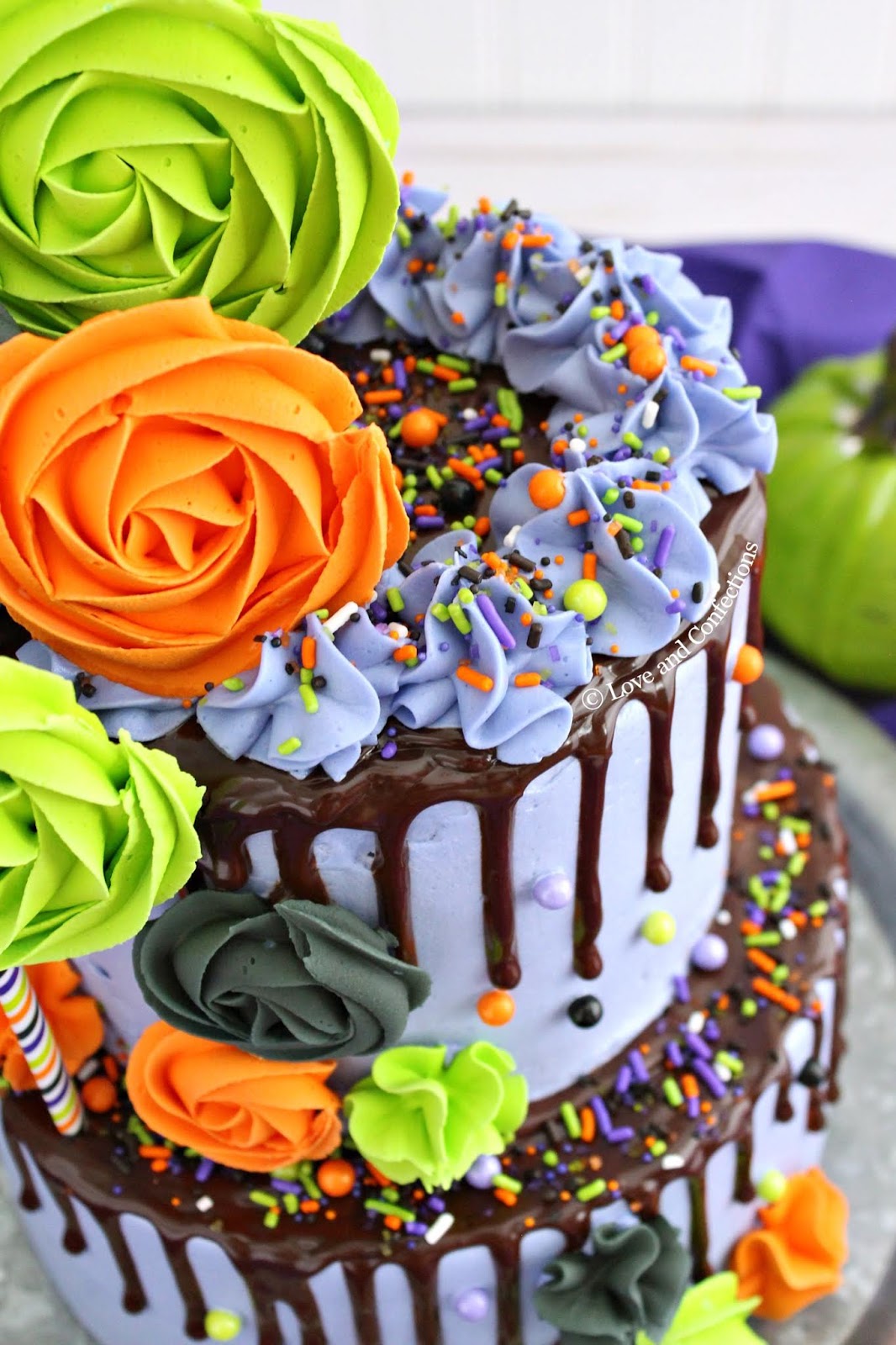 Halloween Chocolate Layer Cake – We Take The Cake®