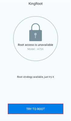Memulai Root Menggunakan KingRoot Memulai Root Menggunakan KingRoot