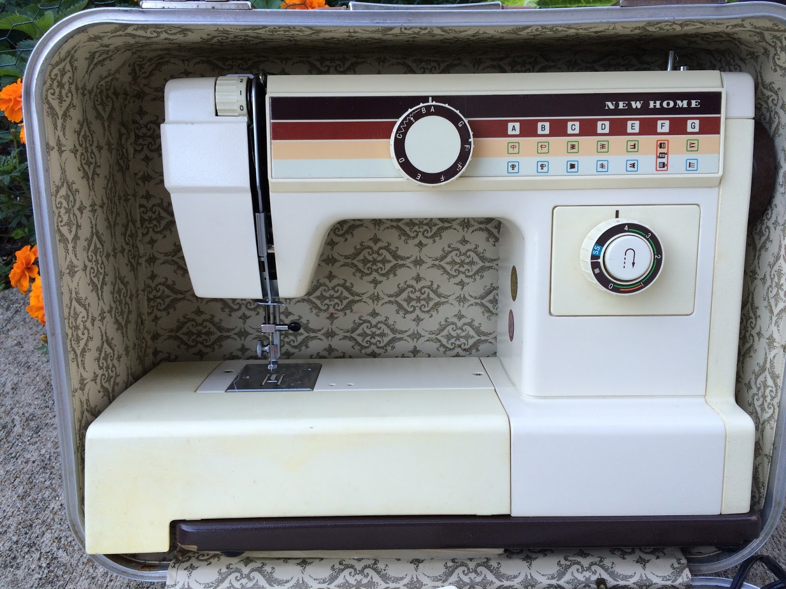 The New Home 656A came to me in a suitcase. I'm sure it was not the original packaging but the machine, foot controller, and the instruction manual really ...