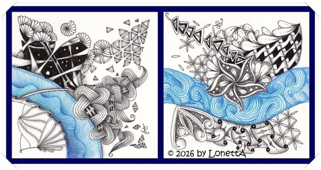LonettA_Tangle-Mosaik-Projekt #4_Beispiele