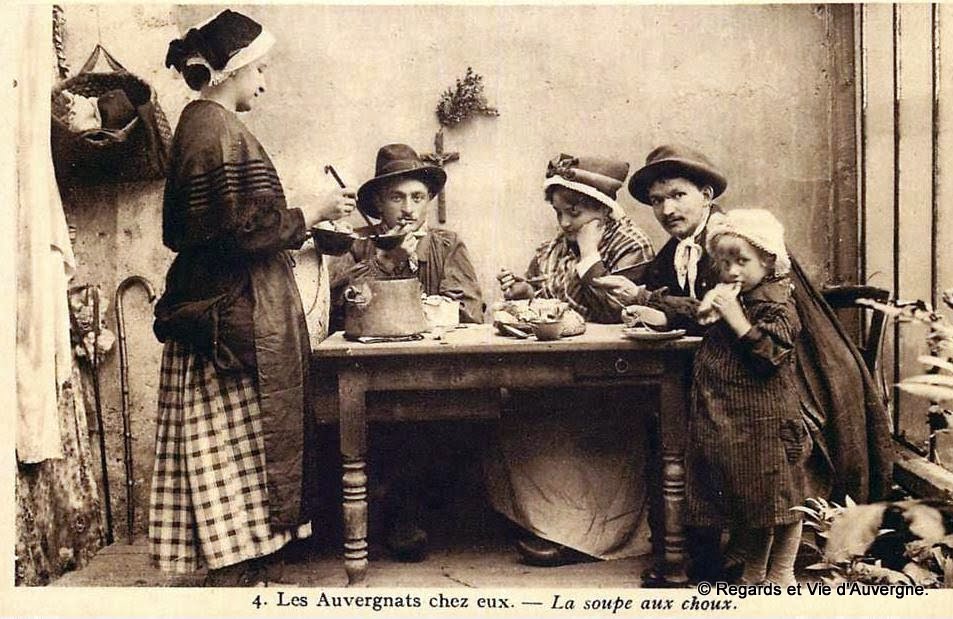La soupe aux choux. Regards et Vie d'Auvergne