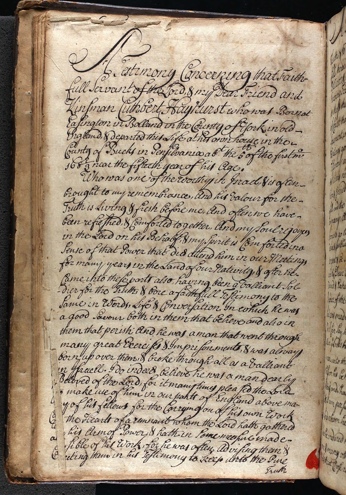 Goldsberry Pickin's A Quaker Before William Penn Was A Quaker!