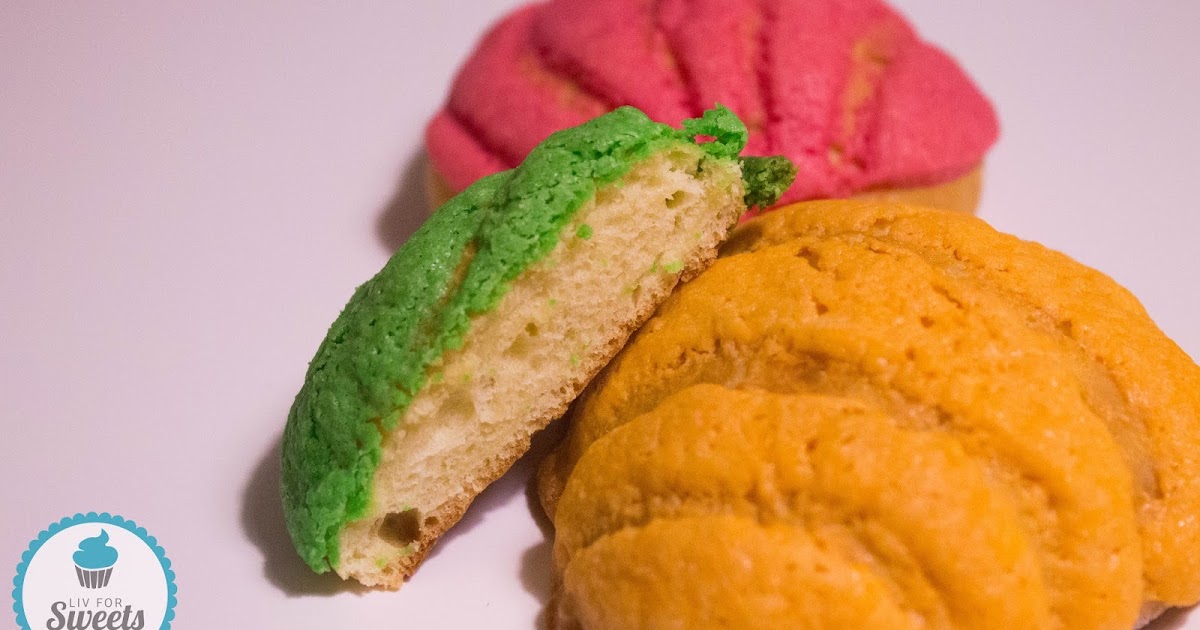 Liv For Sweets: Conchas - Mexikanische Brötchen