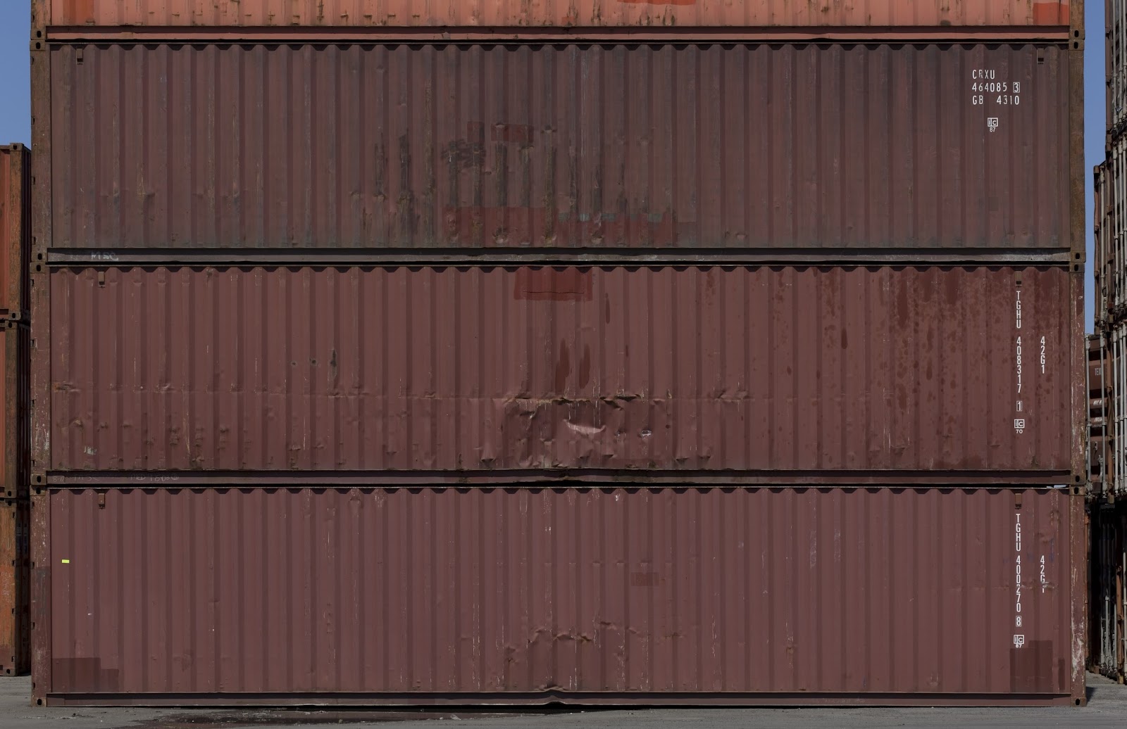 Thư viện 3D: [Mapping] Metal Container Textures Part 4