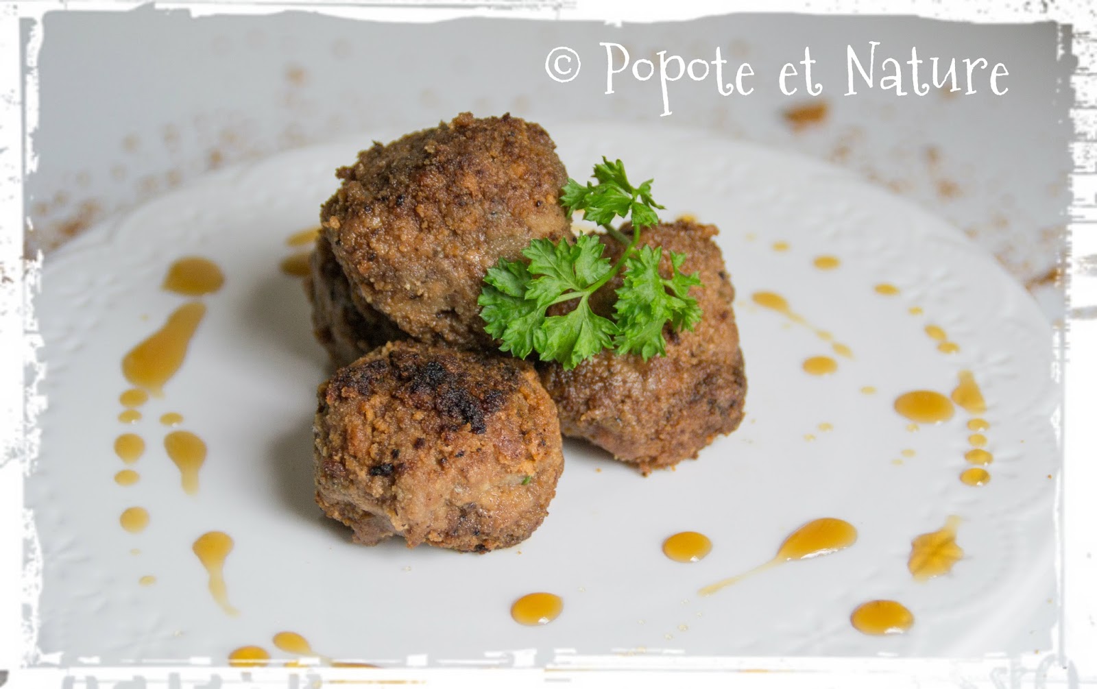 Boulettes en croûte de Spéculoos et au sirop d'érable © Popote et Nature