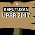 Keputusan UPSR 2017
