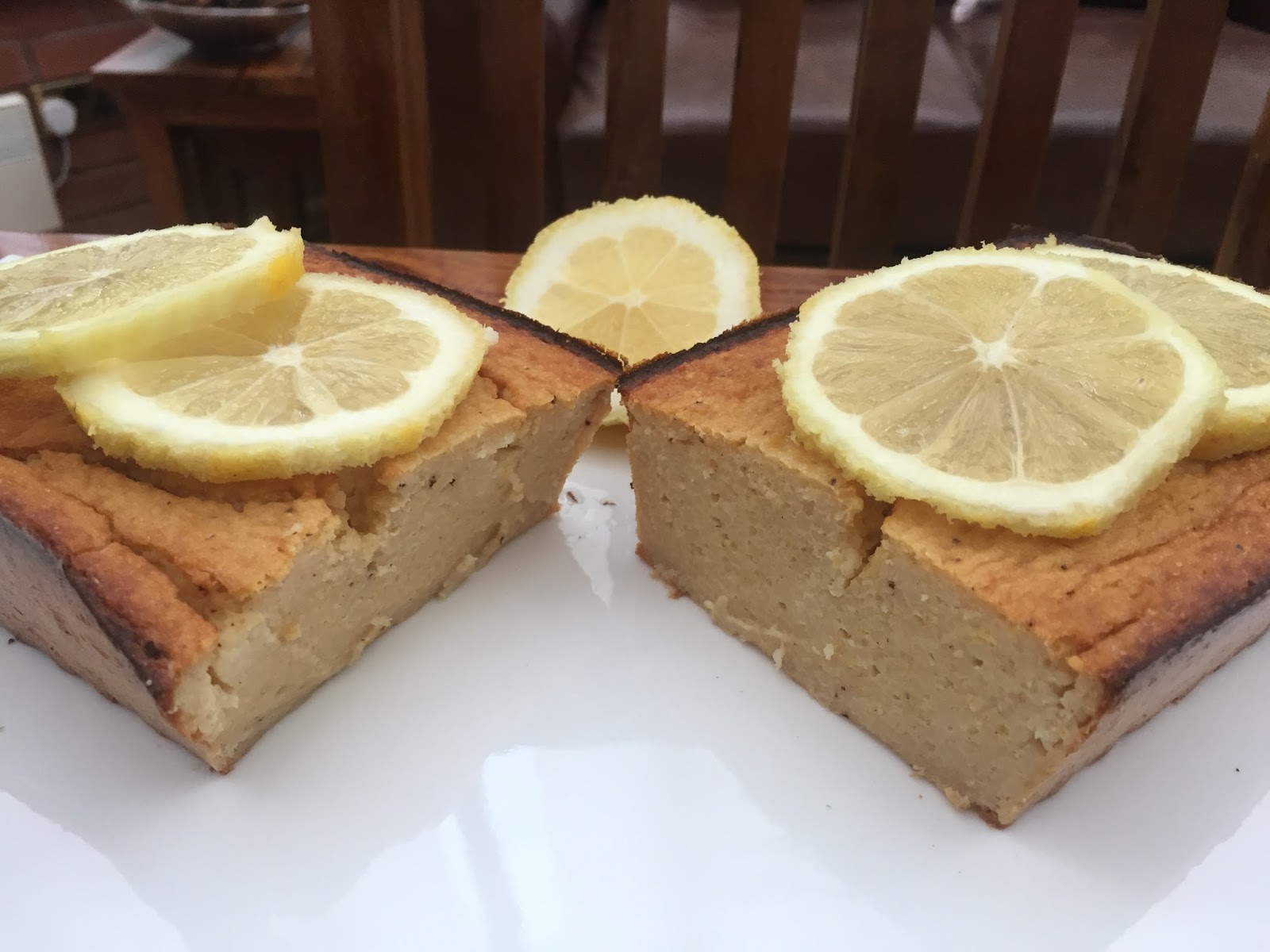 Kat's Diet Kitchen Lemon Cous Cous Cake