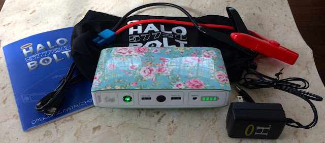 QVC's HALO Bolt Portable Charger TSV - October 2016 - Blue Skies for Me