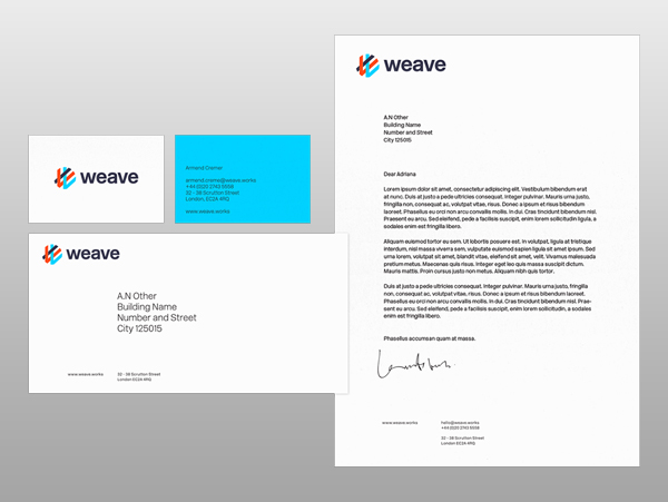 Weaveworks Branding Inspirasi Desain Branding Identity - Weaveworks Branding