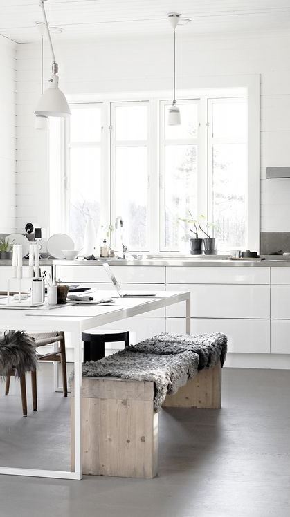 inspiring white kitchen interior design