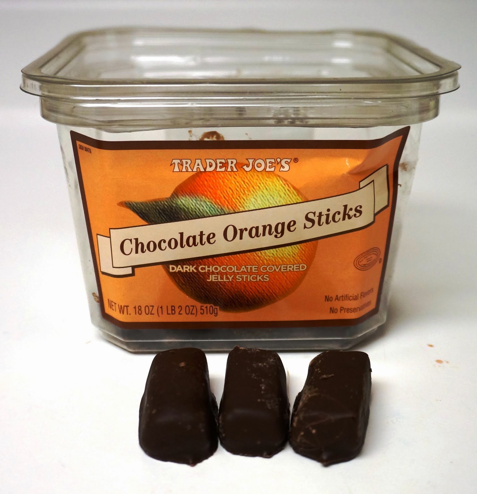 Exploring Trader Joe's: Trader Joe's Chocolate Orange Sticks