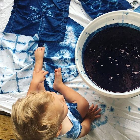 DIY: Nui Shibori with Indigo