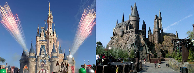 Castelo da Disney e da Universal Castelo da Disney e da Universal