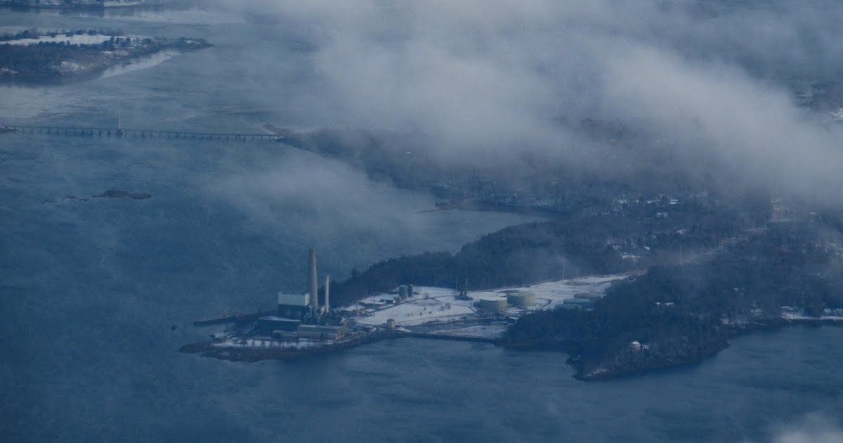 Images from my peripatetic life Cousins Island Power Plant, Maine