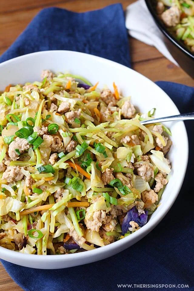 Top 10 Most Popular Recipes On The Rising Spoon in 2018: Egg Roll in a Bowl