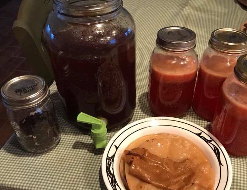 Recipe Representative Strawberry Pineapple Kombucha