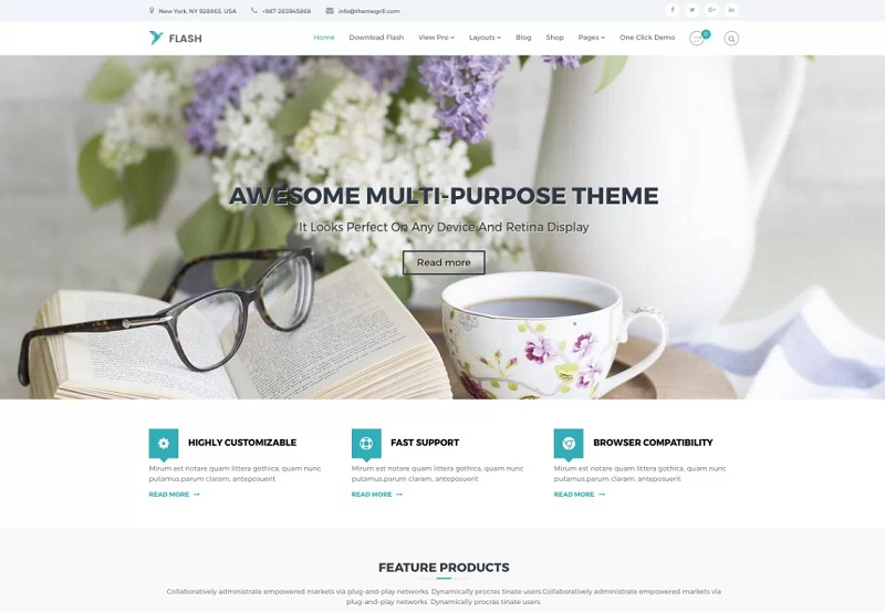 Flash MultiPurpose WordPress Theme Flash MultiPurpose WordPress Theme