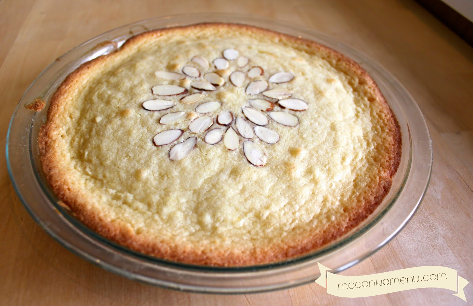 McConkie Menu Swedish Almond Cake