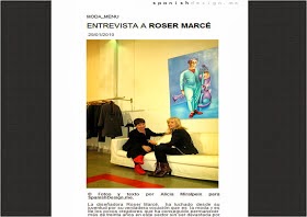 Reportaje a Roser Marce para SPANISHDESIGN