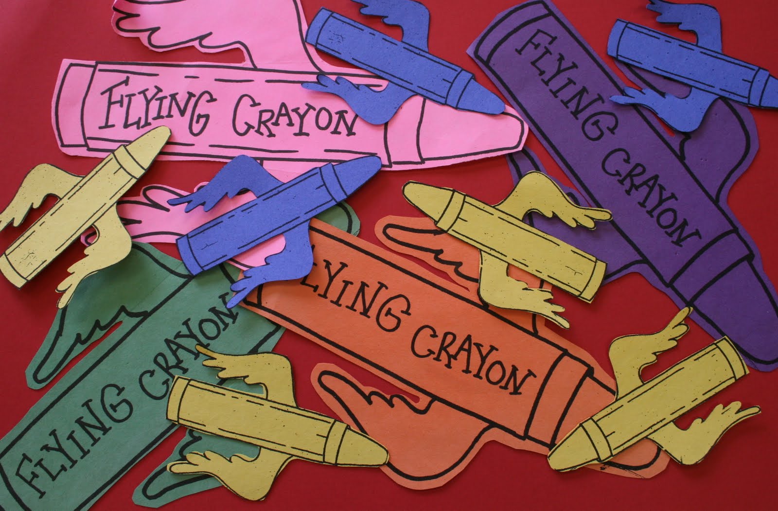 FLYING CRAYONS and other adventures in my elementary art room FLYING