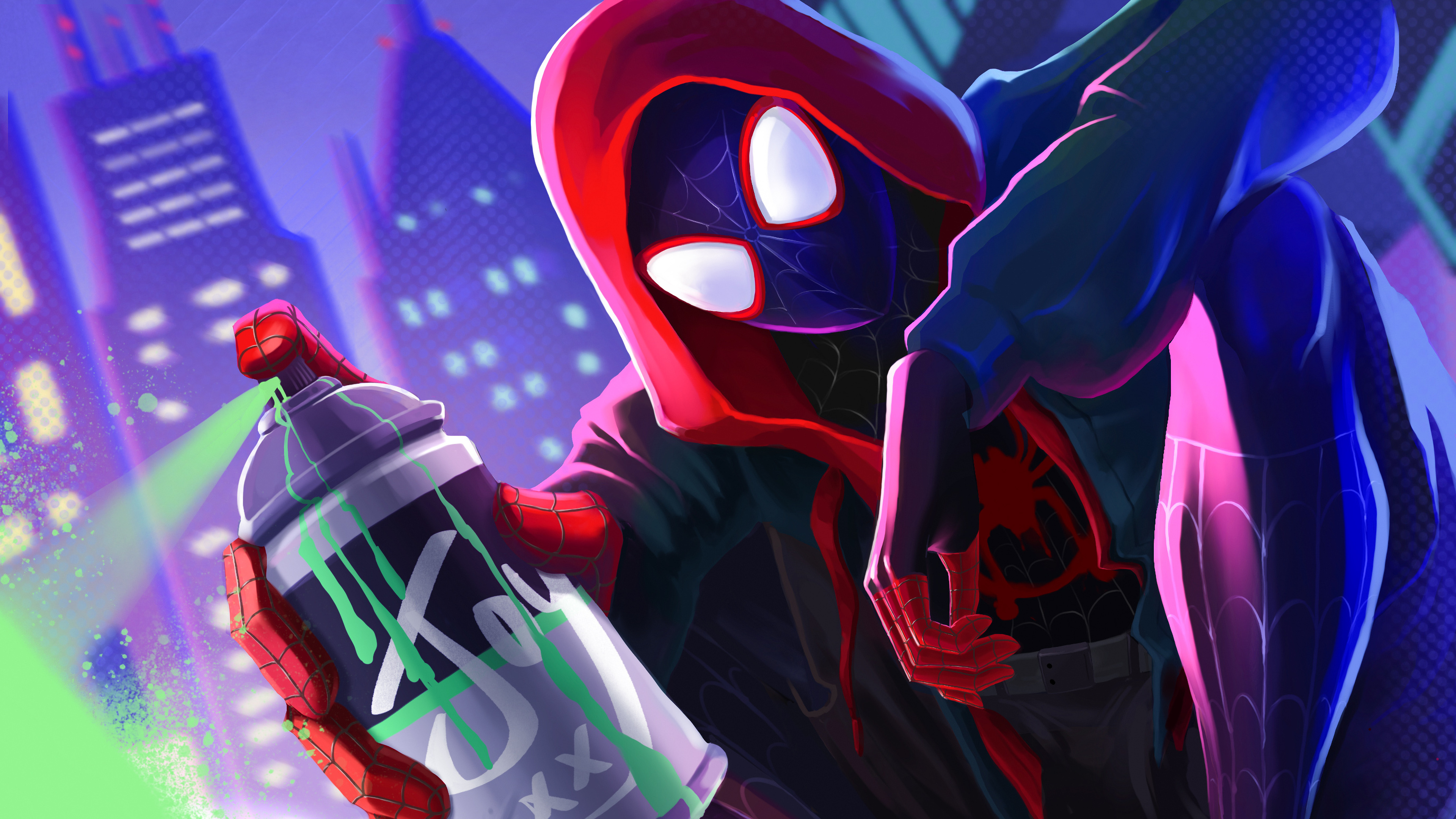 Spider Man Into the Spider Verse Wallpapers. 