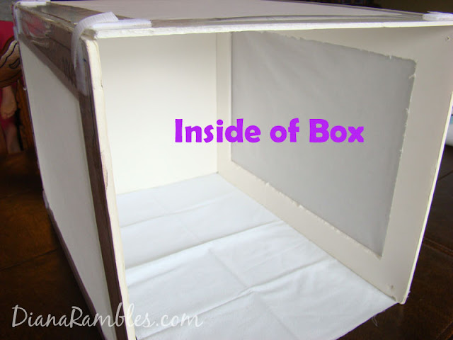 DIY inexensive light box