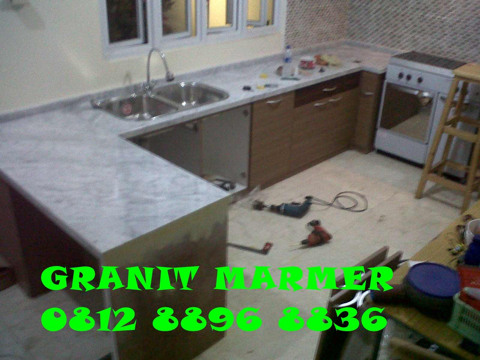 Meja Dapur Granit Marmer Dan Top Table Bekasi Meja Dapur Granit Marmer Dan Top Table Bekasi Kitchen Set