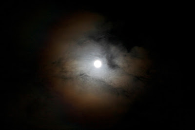 Red ring around the Wolf Moon [Stellar Neophyte Astronomy Blog]