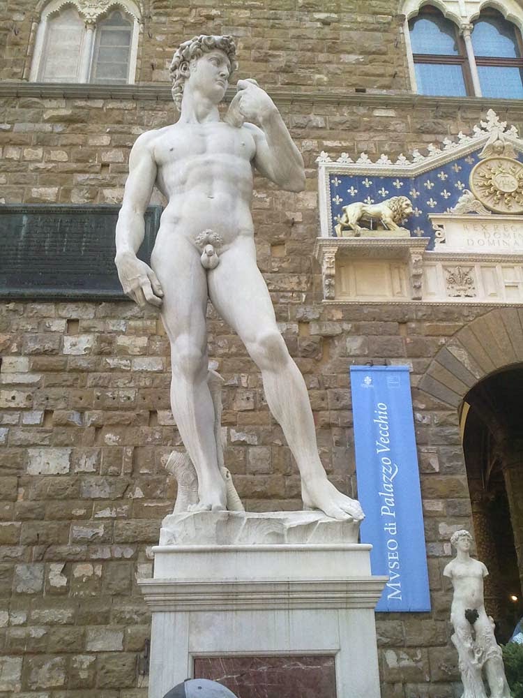 Давид микеланджело во флоренции