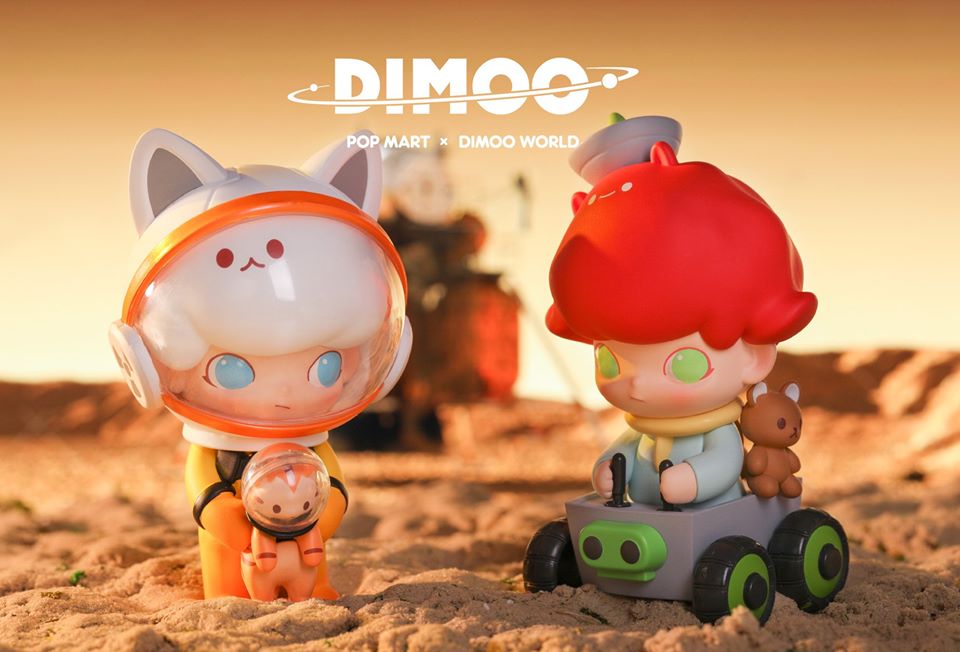 popmart dimoo space travel