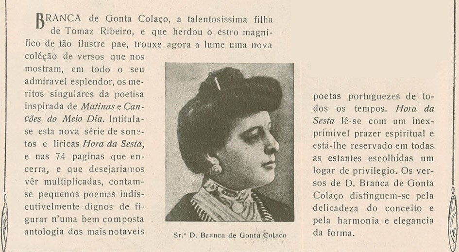 FABULÁSTICAS, BRANCA DE GONTA COLAÇO