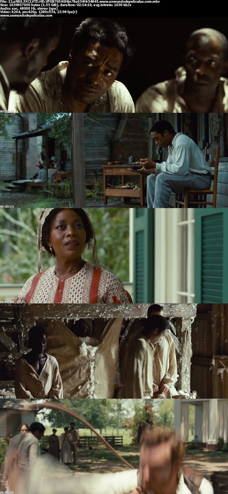 Capturas de la película.