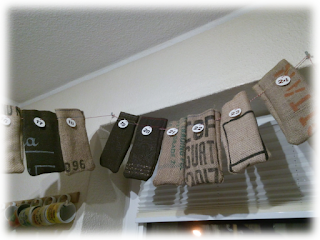 Etwas Besonderes: Der Kaffee-Adventskalender von Rigano. Kaffee-Adventskalender der Rösterei Rigano.
