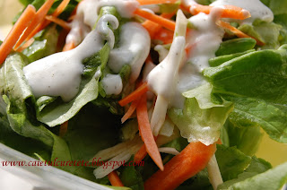 Salata verde cu telina si morcov