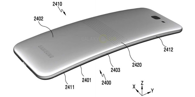 Paten smartphone lipat Samsung bocor, ungkap beberapa detail desain Paten smartphone lipat Samsung bocor, ungkap beberapa detail desain