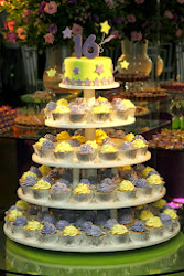 Torre de bolo & cupcake