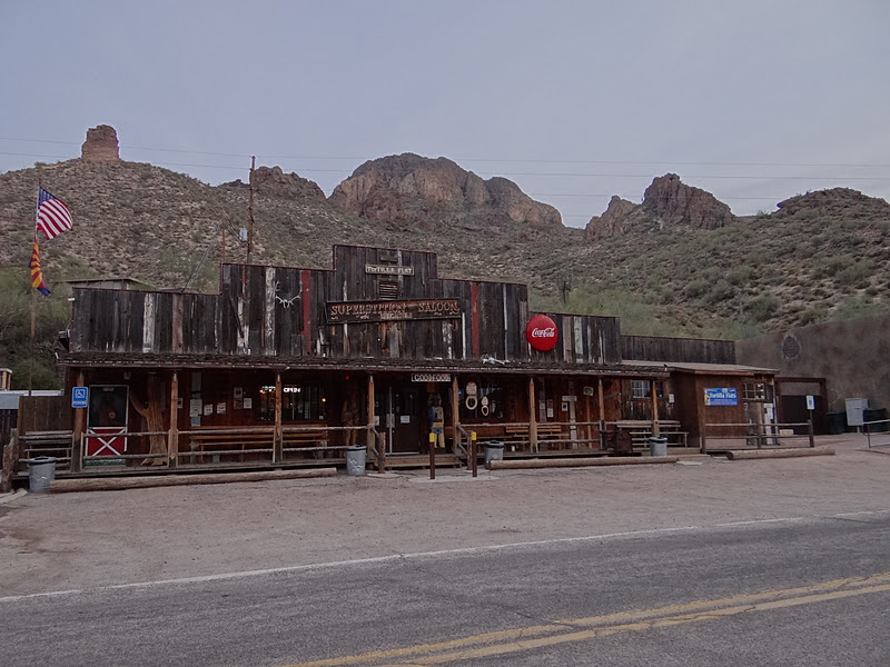 THE END Tortilla Flat, AZ Population 6