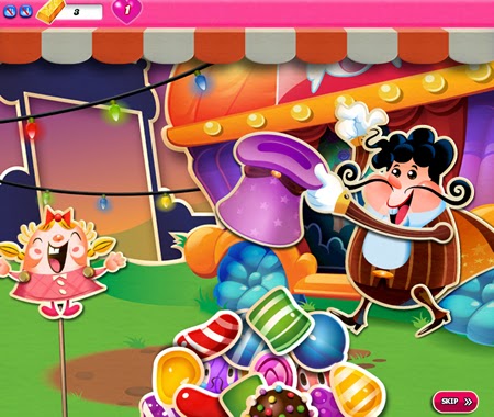 Candy Crush Saga 546-560 ending