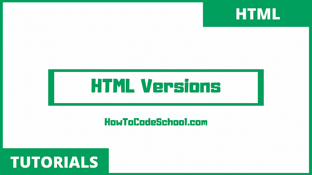 HTML Versions