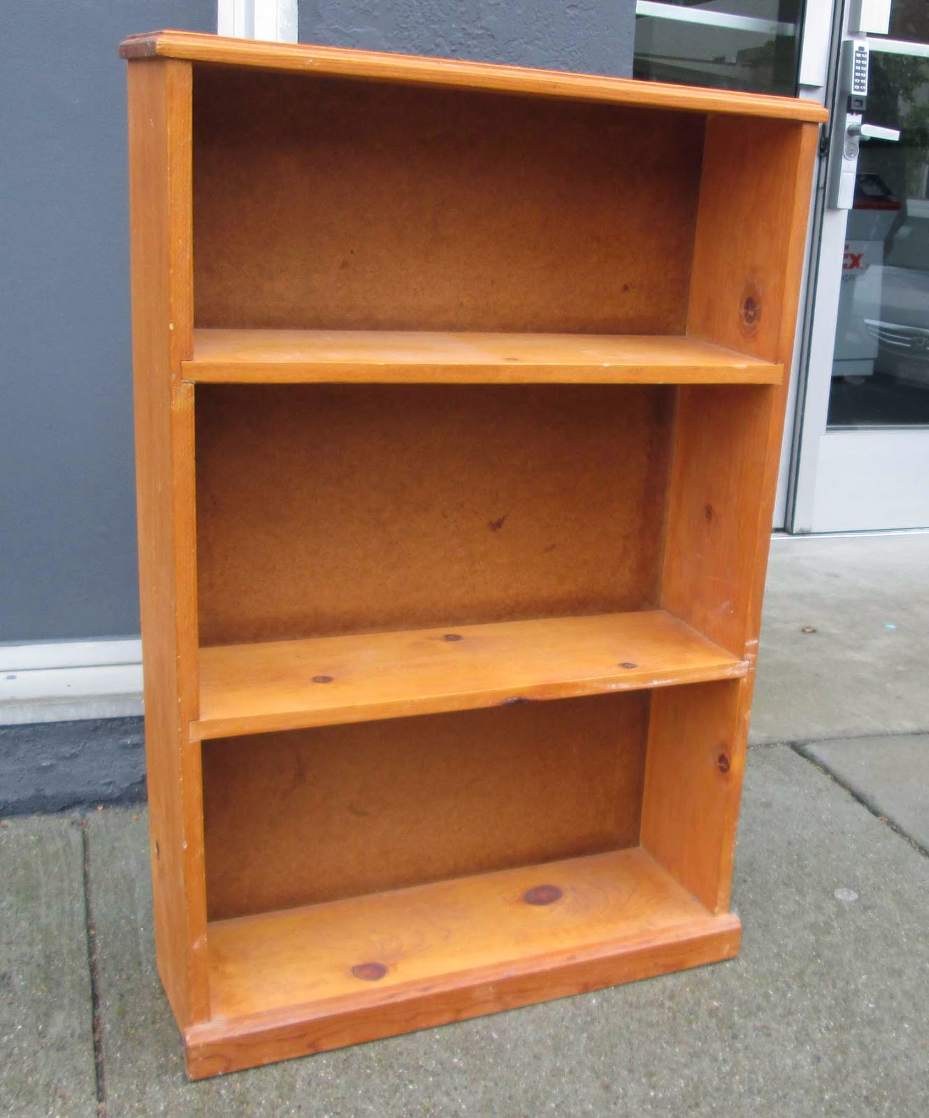 UHURU FURNITURE & COLLECTIBLES SOLD Small Pine Bookcase 20