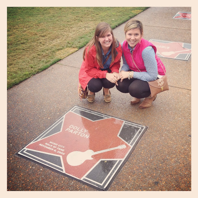 Country Music Walk of Fame in Nashville on Semi-Charmed Kind of Life