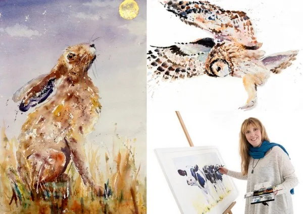 Karen Thomas Watercolour  Animal Paintings and Nature Inspired Art