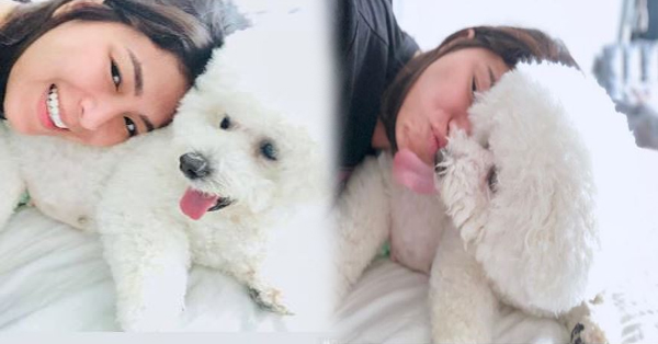Angel Locsin's Sweet Moment With Her Baby Pwet-pwet Angel Locsin's Sweet Moment With Her Baby Pwet-pwet