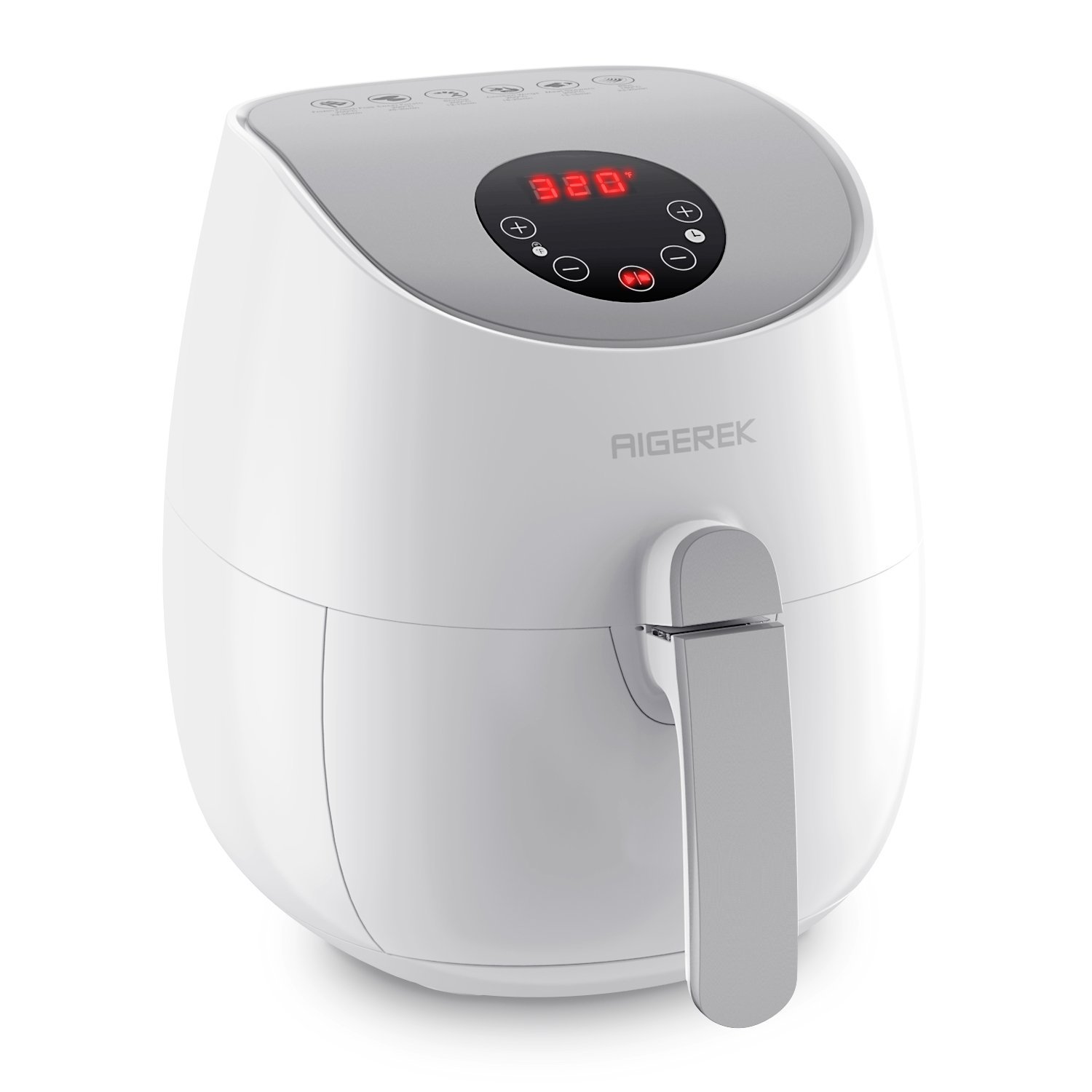 Aigerek Digital Electric Air Fryer, The Improved Airfryer, Fry Healthy