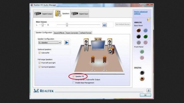 hd realtek audio manager windows 10