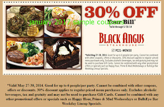 Like Black Angus Steakhouse coupons? Try these...