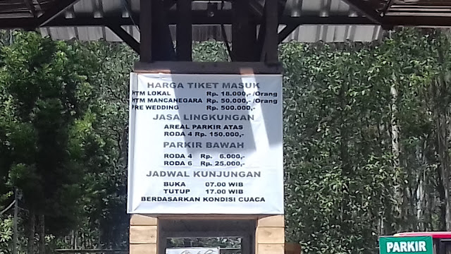 Harga Tiket Masuk Kawah Putih Ciwidey Bandung