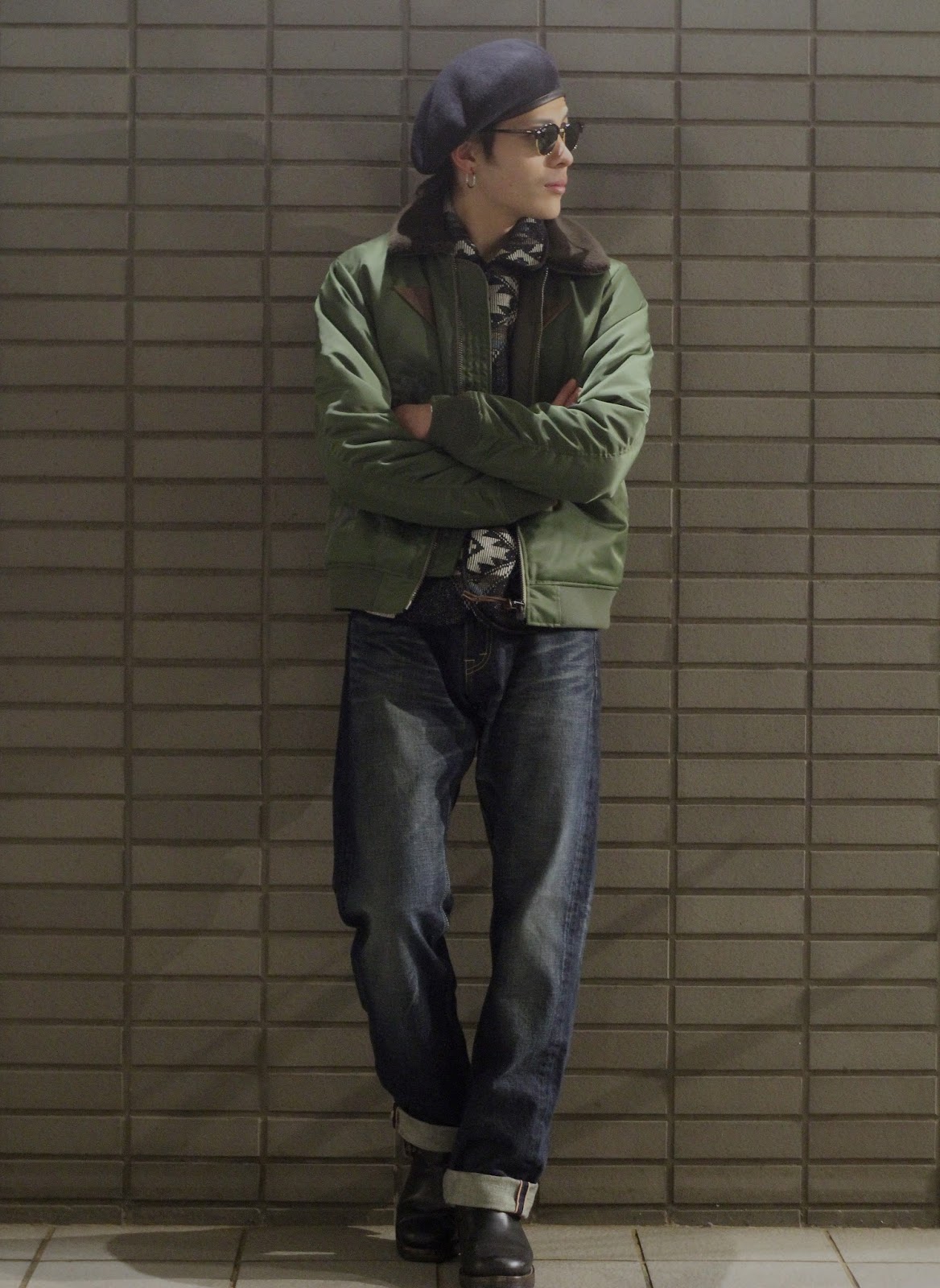 【美品】CALEE フライトジャケット CALEE JACKET STYLE | RADIALL/CALEE/GLAD HAND/DOMINO66 KEEP FUNK