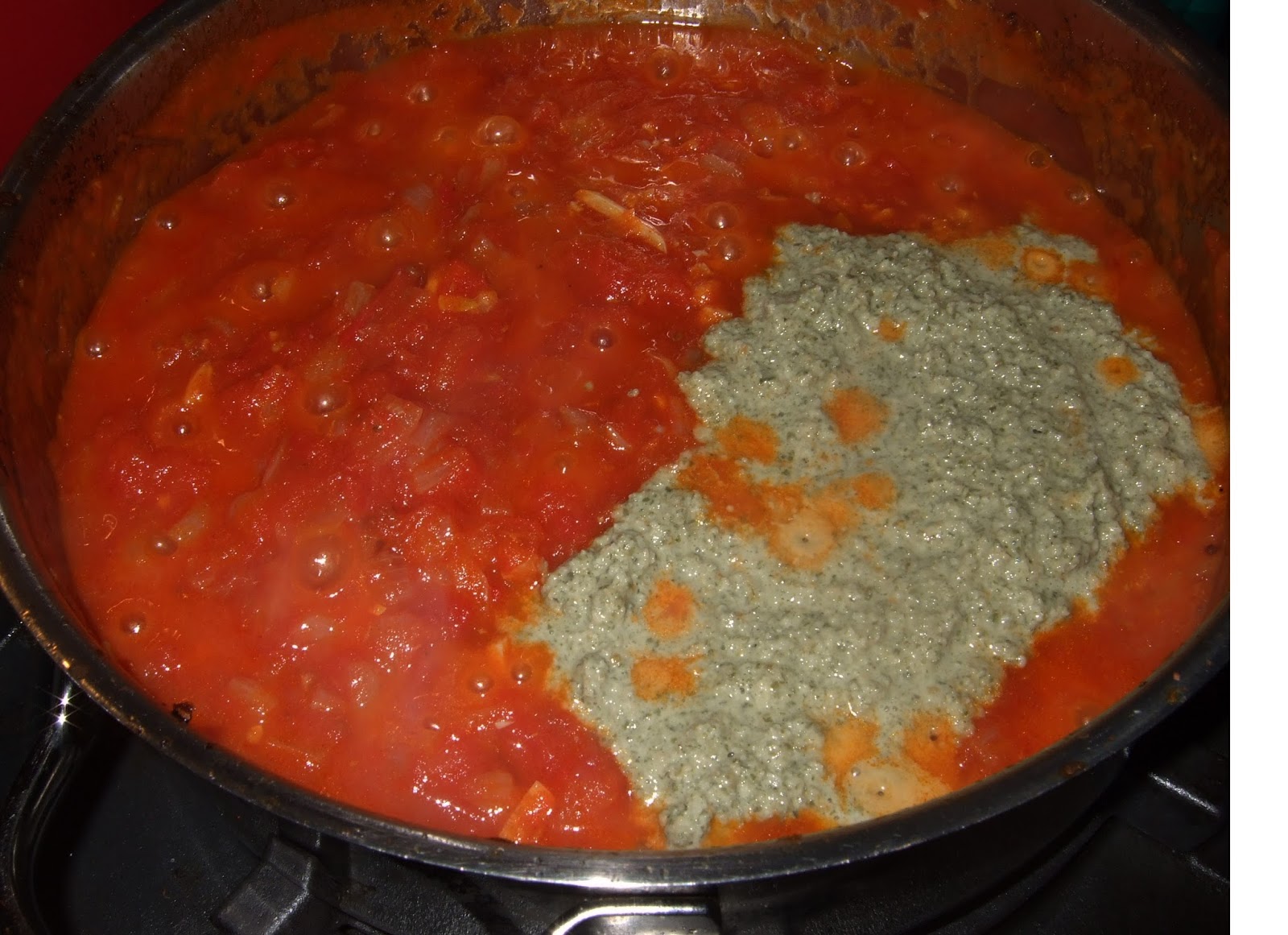 אין מױל ארײן Spinach with Pumpkin seeds Vegan Passover