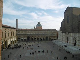Palazzo Maggiore in Bologna is the heart of the city